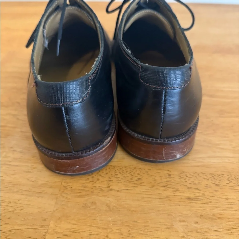 Cole Haan Williams Casual Saddle Men's Size 8.5 Black Lace up Oxfords C14389